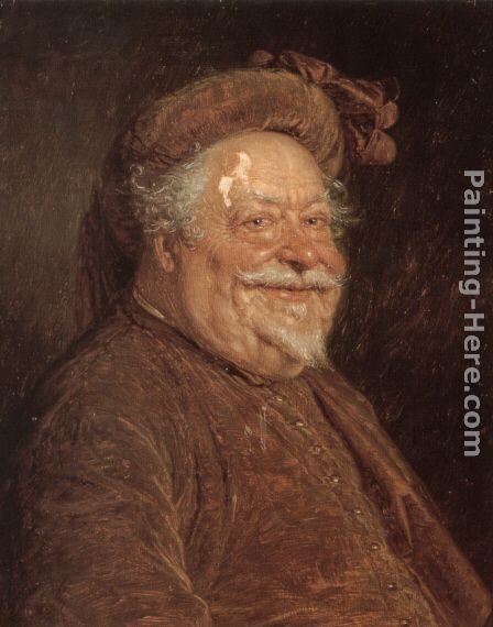 Eduard Grutzner Vaterliche Sorgen